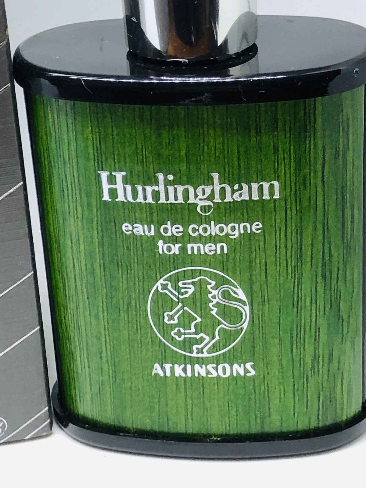 Colonia Atkinsons Hurlingham Vintage per uomo in flacone verde elegante e raffinato