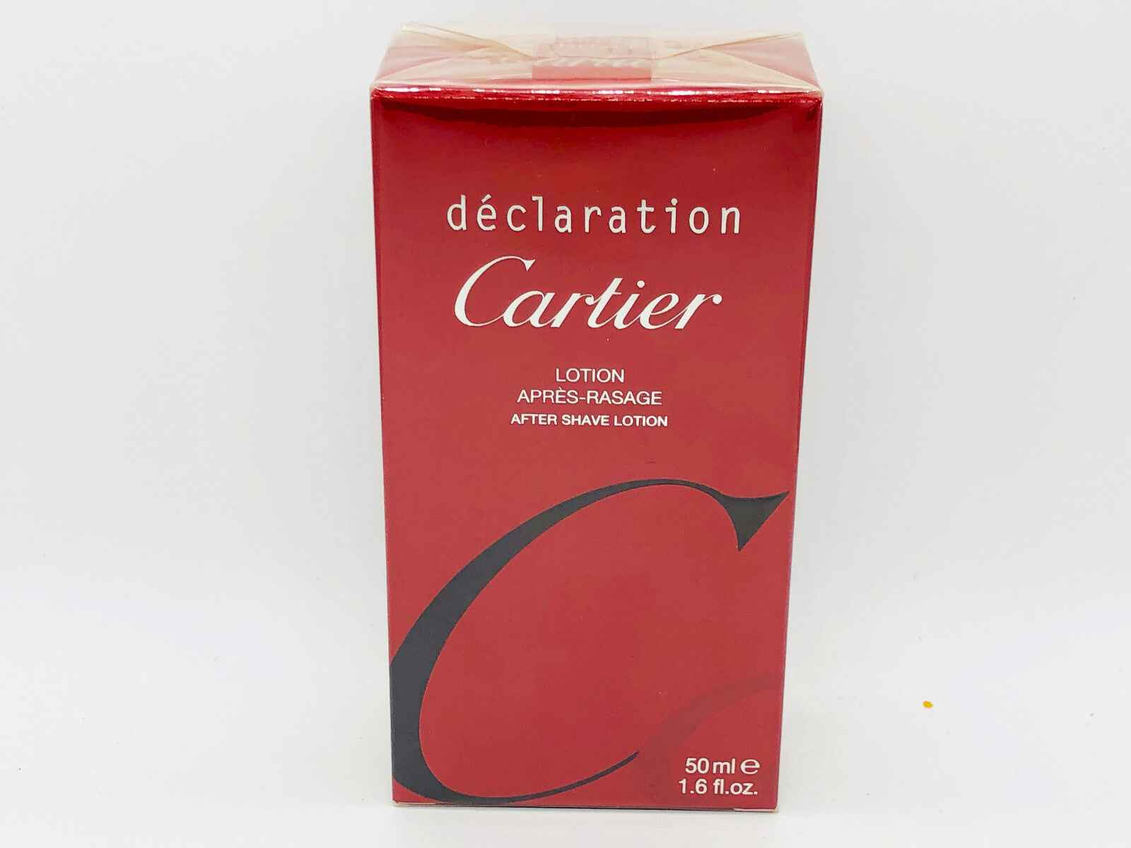 Scatola di Cartier Declaration Vintage, lotion dopobarba da 50 ml con fragranza fresca e maschile