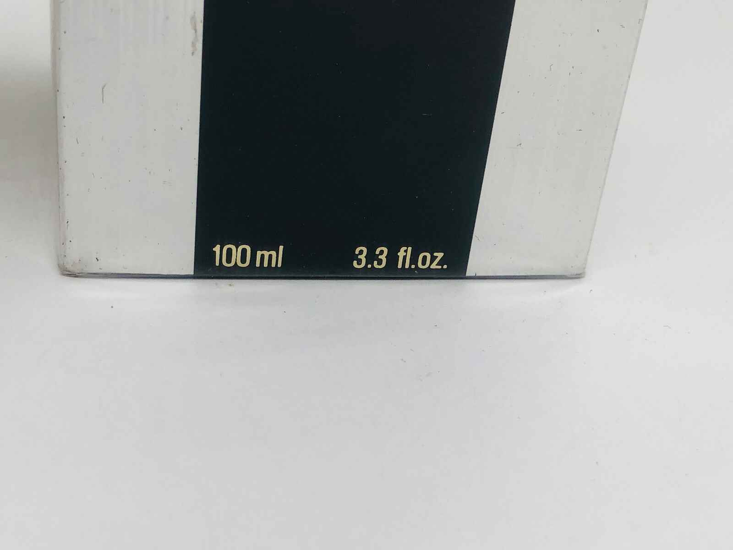 Scatola del profumo Pasha Cartier Vintage da 100 ml con dettagli in oro