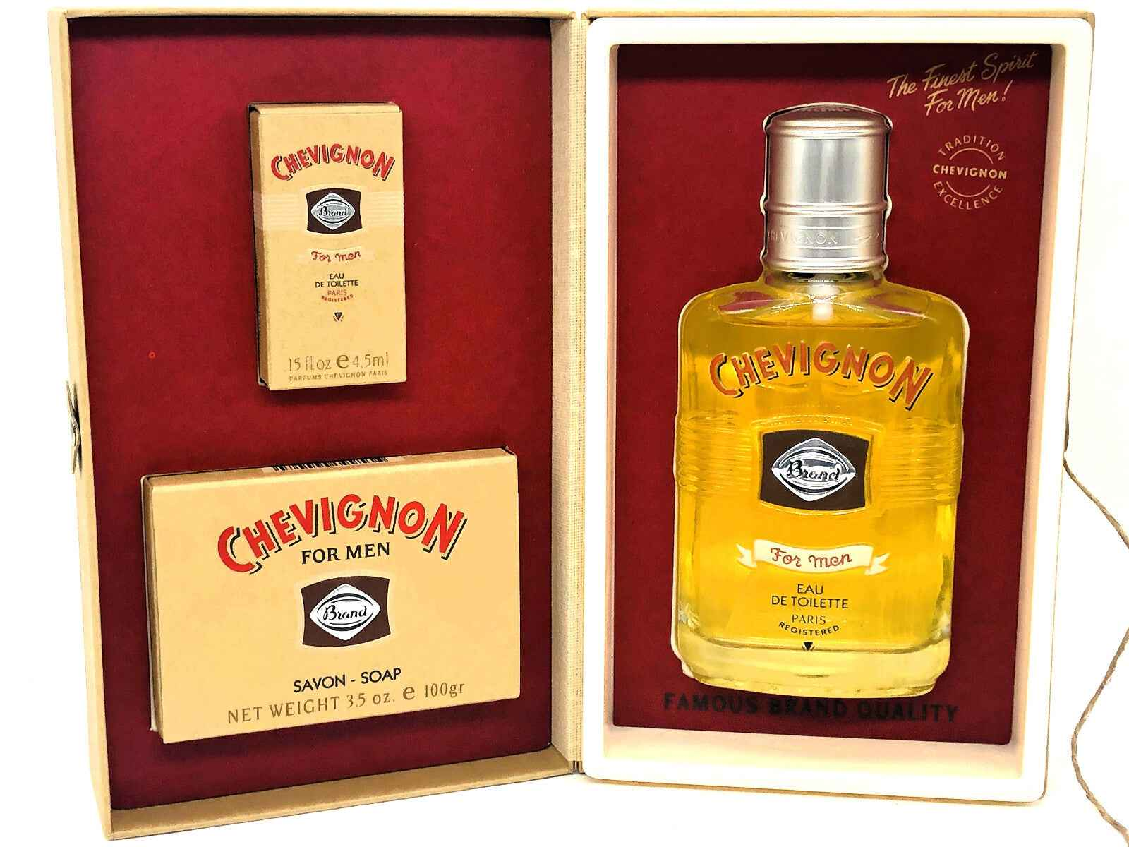 Set regalo Profumo Chevignon Vintage con eau de toilette e sapone per uomo di alta qualità