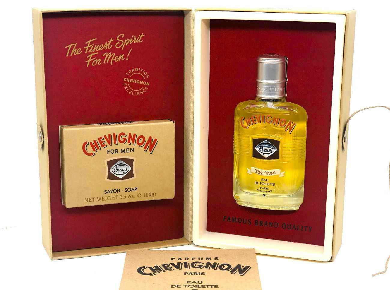 Set regalo con profumo Chevignon Vintage e sapone per un'esperienza di lusso per uomini