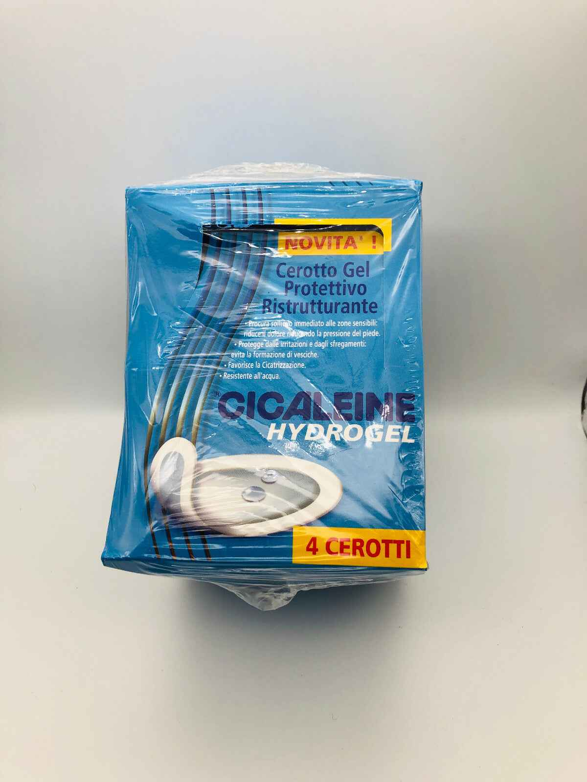 Confezione di Cerotti Idrogel Talloni Protettivo CICALEINE con 4 cerotti ristrutturanti