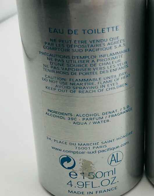 Eau de Toilette Comptoir Sud Pacifique Vanille in a 150ml spray can for a delightful fragrance experience