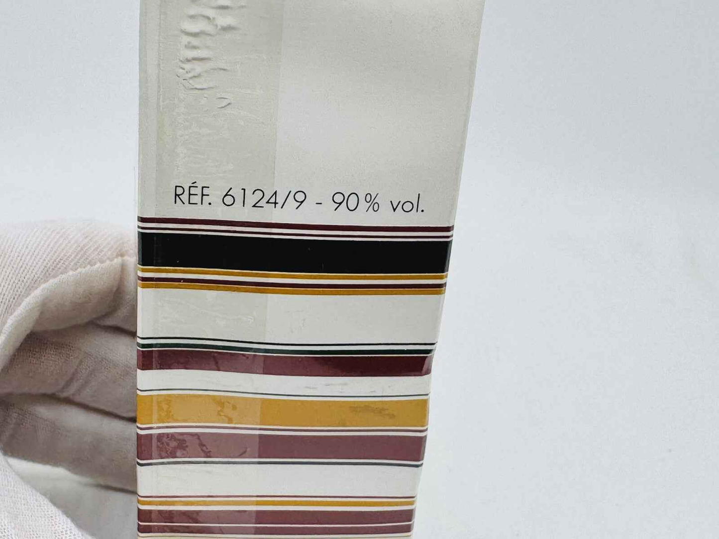 Confezione di Dior Jules Vintage con strisce multicolori e scritto sulla parte laterale