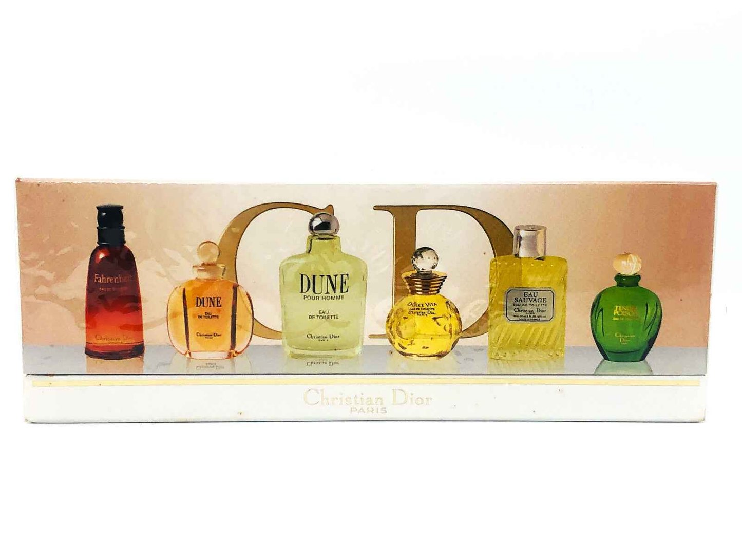 Set di campioni di profumi Dior La Collection con diverse fragranze iconiche di Christian Dior