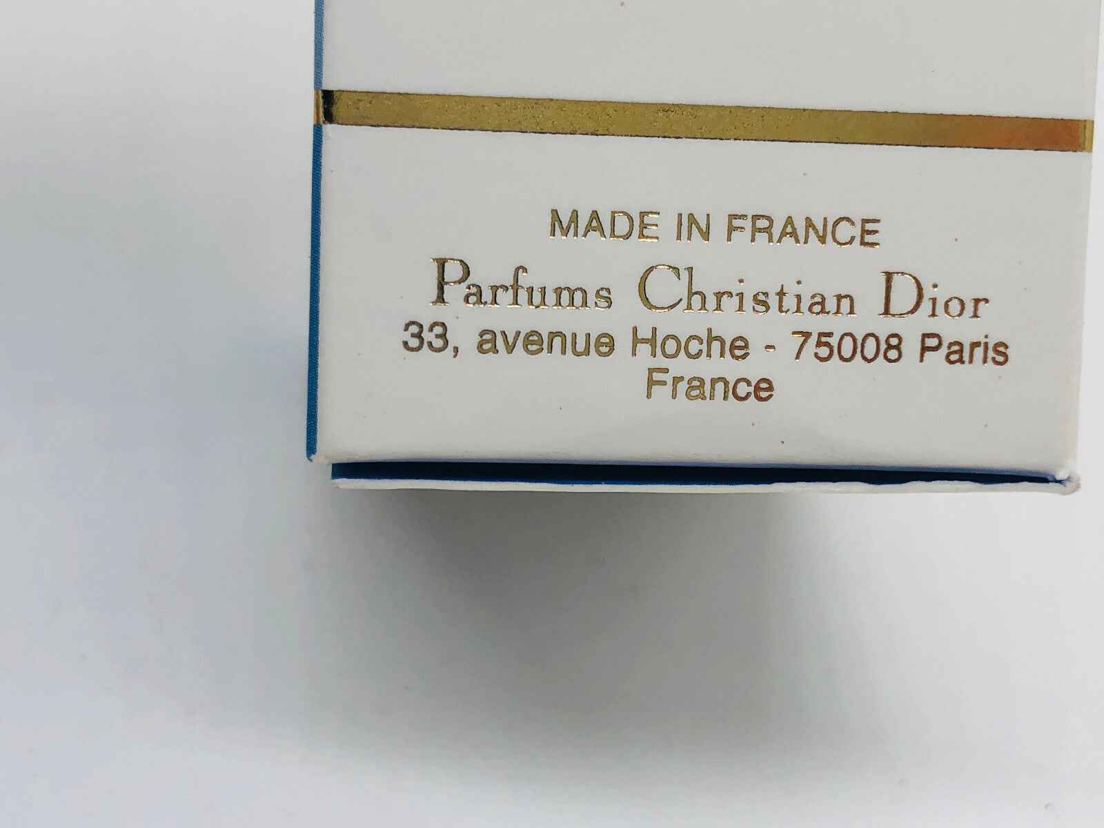 Confezione del profumo Remember Me Dior di Christian Dior, Made in France