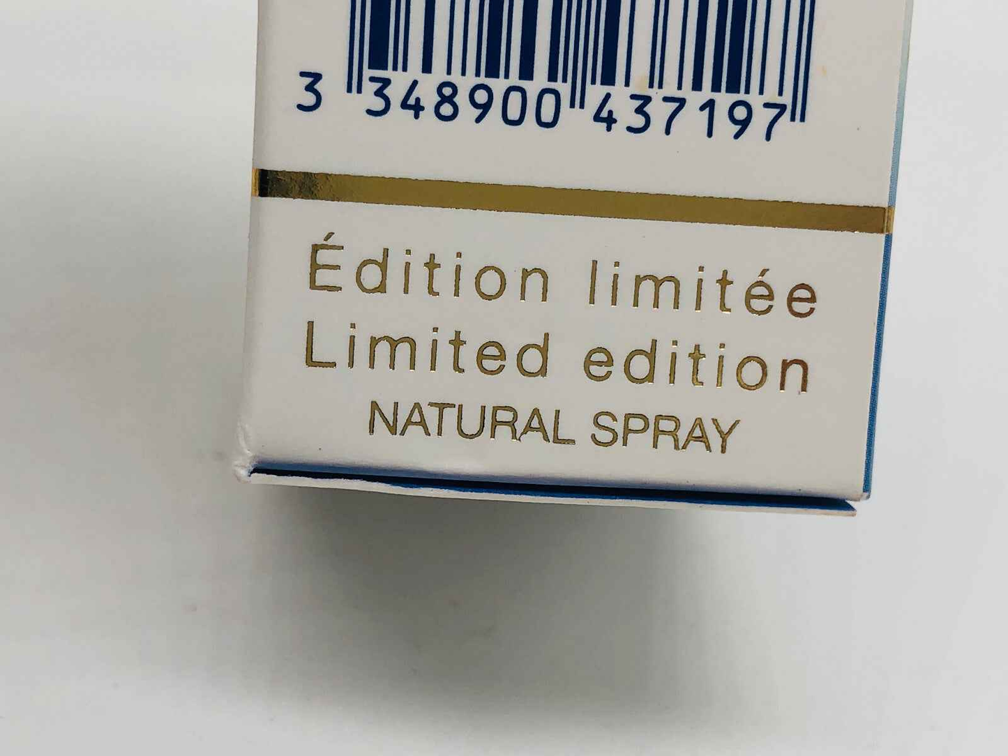 Scatola del profumo Remember Me Dior in edizione limitata con spray naturale