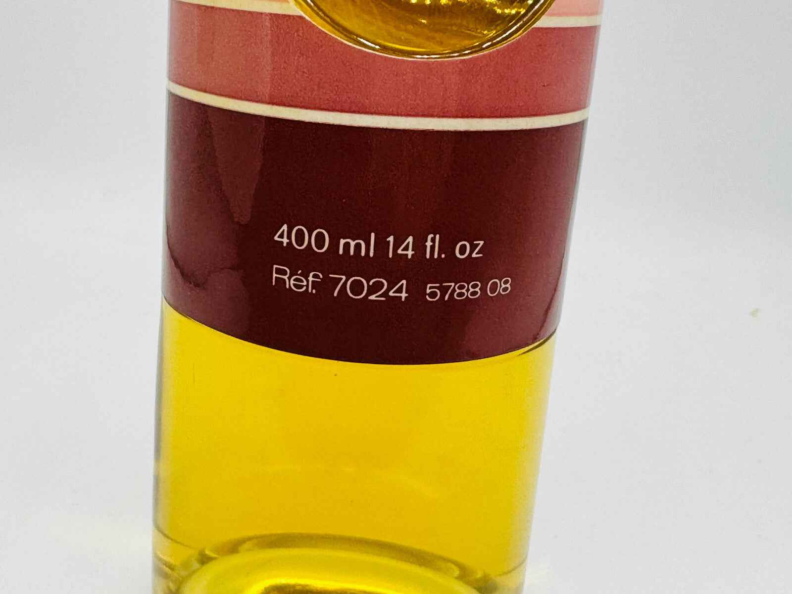 Flacone di Eau Folle Laroche Vintage da 400 ml con etichetta colorata e design retrò