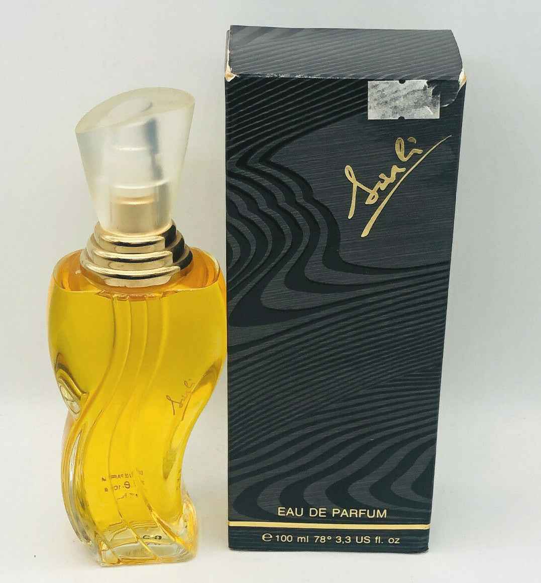 Profumo Fausto Sarli in bottiglia elegante da 100 ml con confezione nera decorativa