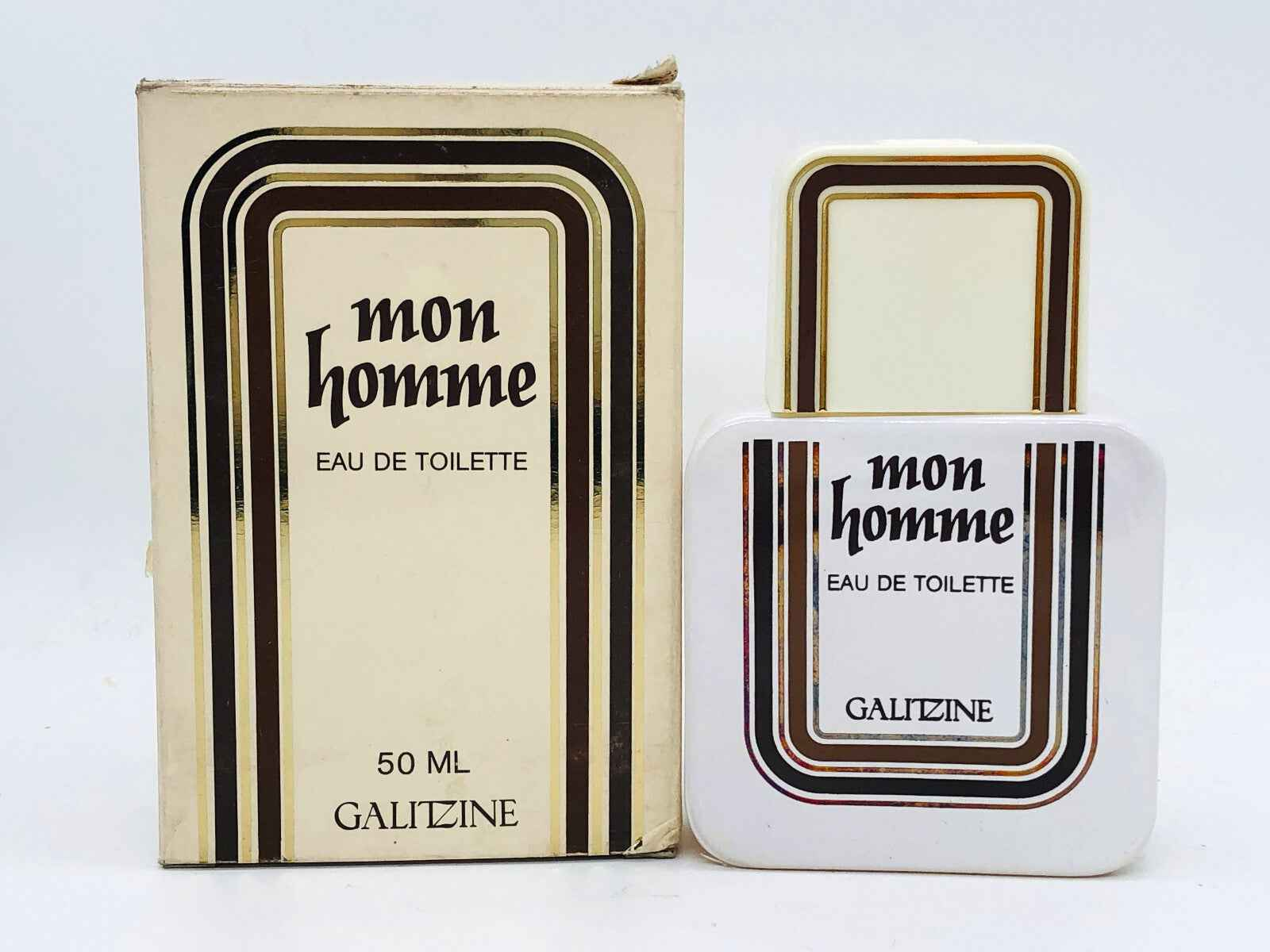 Profumo Vintage Galitzine Mon Homme in confezione elegante da 50 ml per uomo