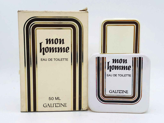 Profumo Vintage Galitzine Mon Homme in confezione elegante da 50 ml per uomo