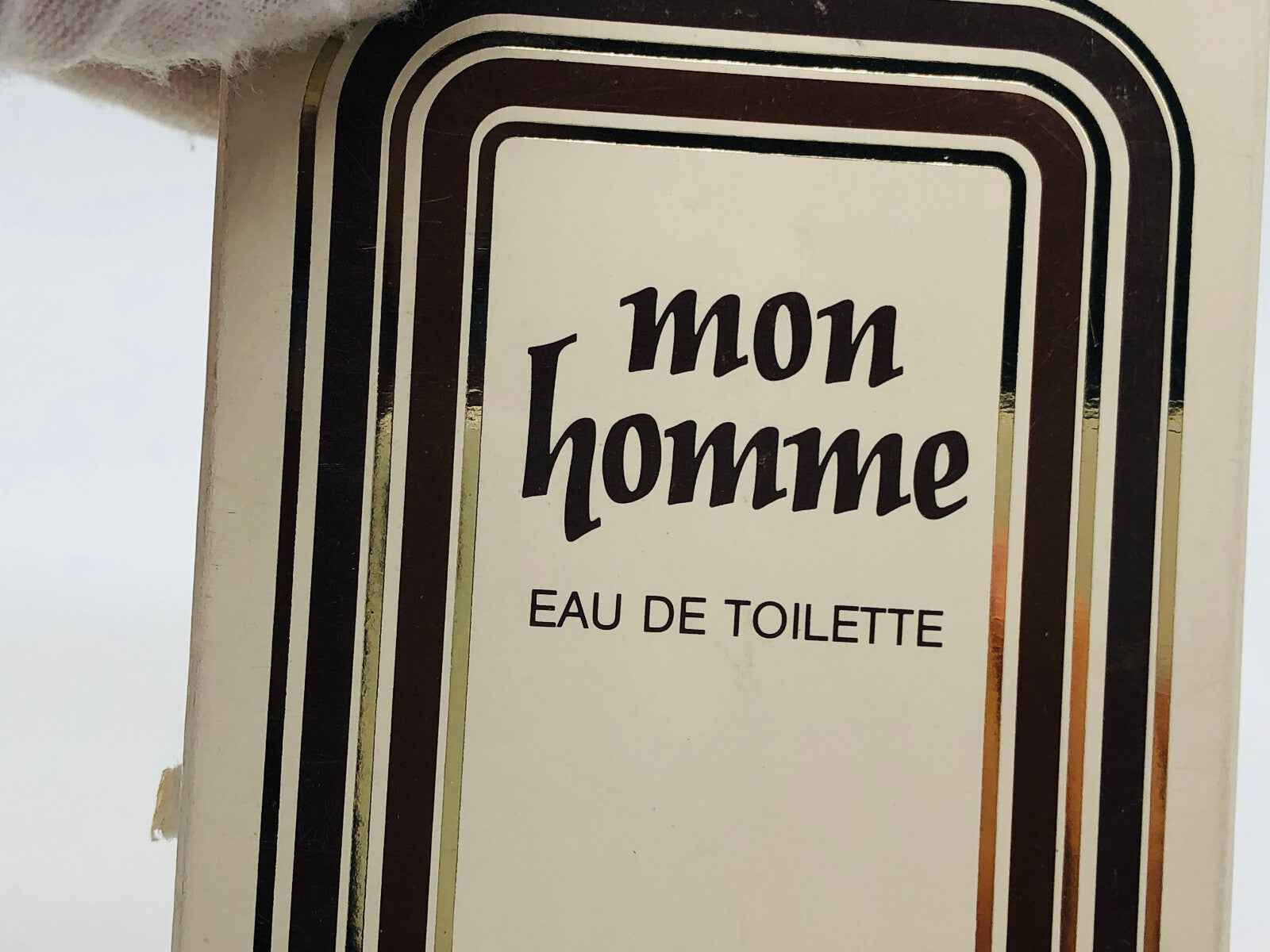 Profumo Vintage Galitzine Mon Homme Eau de Toilette con confezione elegante e design classico