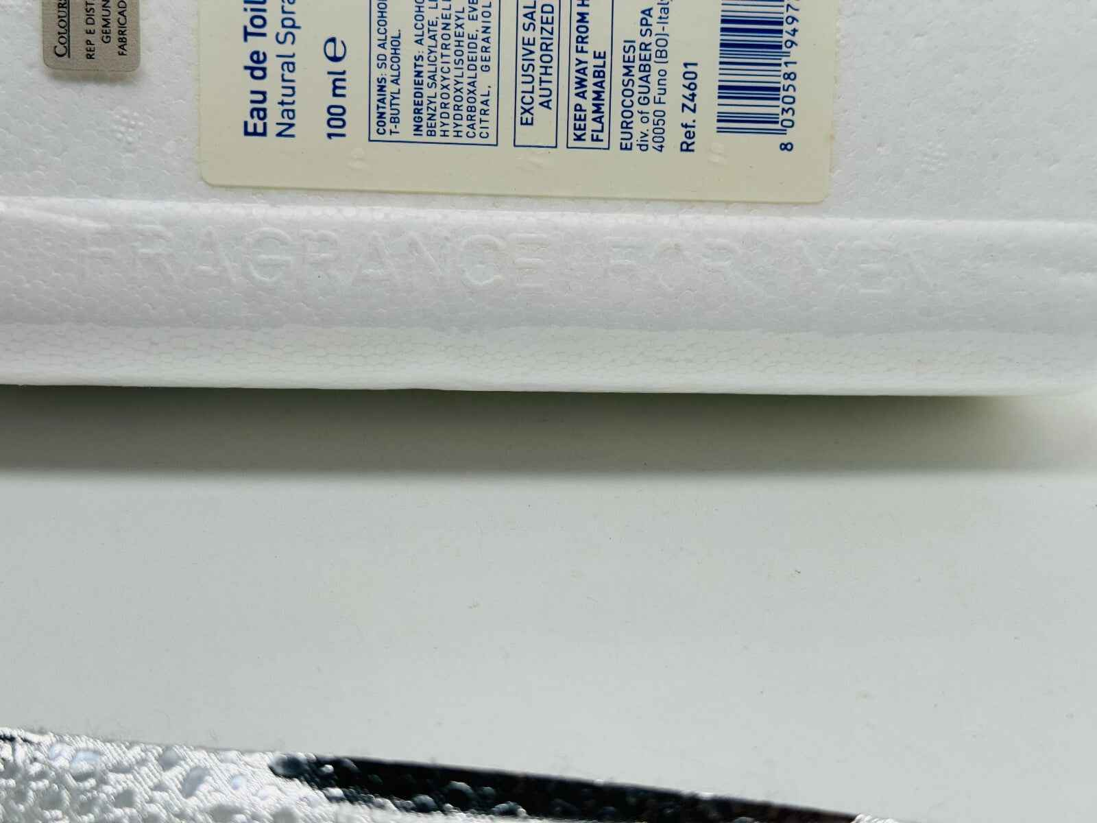 Profumo Gas Keep It Simple in flacone da 100 ml con etichetta dettagliata