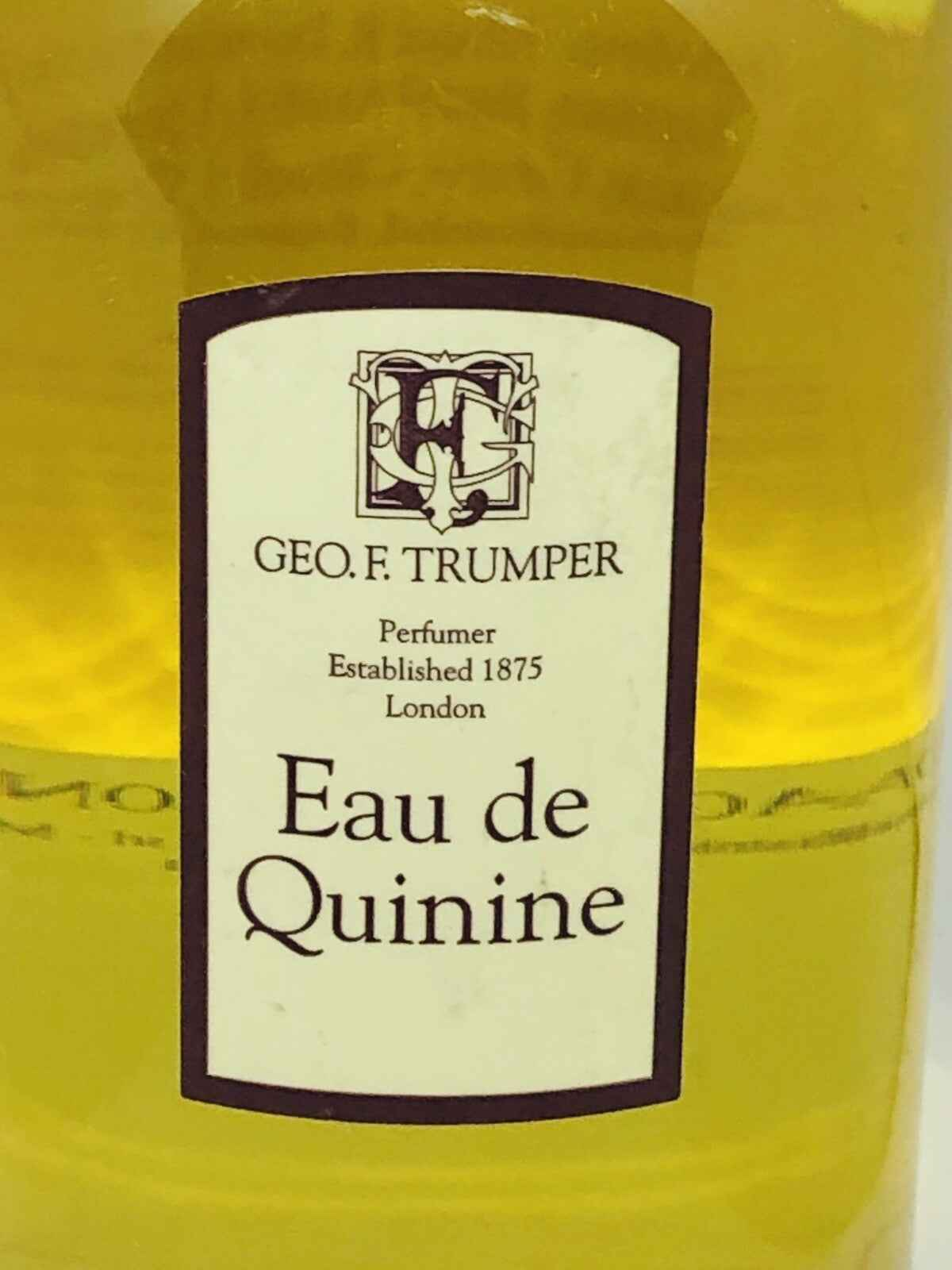 Colonia Geo F Trumper Eau de Quinine con fragranza rinvigorente e fresca per uso quotidiano