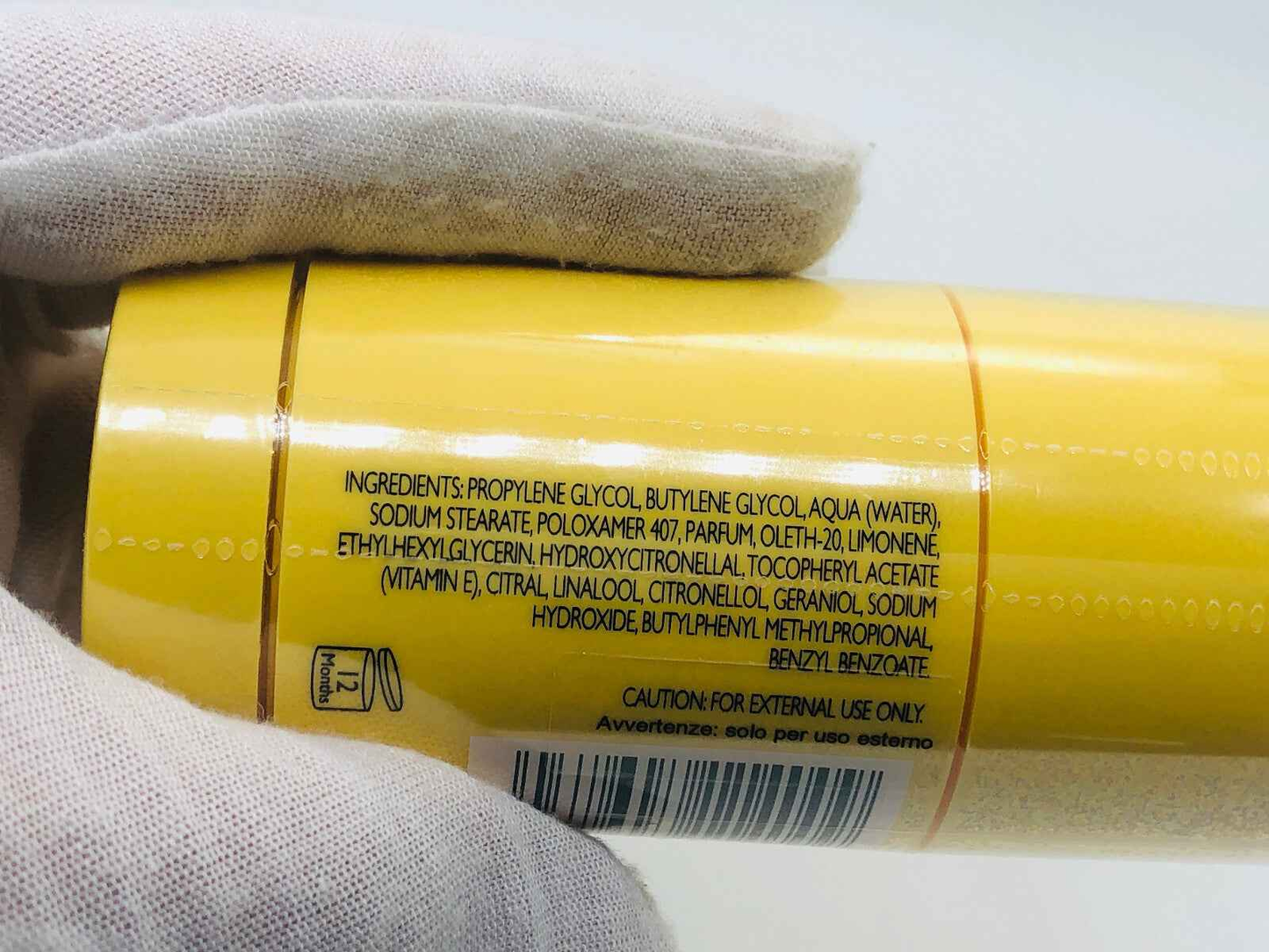 Ingredienti del prodotto Geo F Trumper Gft. con dettagli su elementi idratanti e conservanti