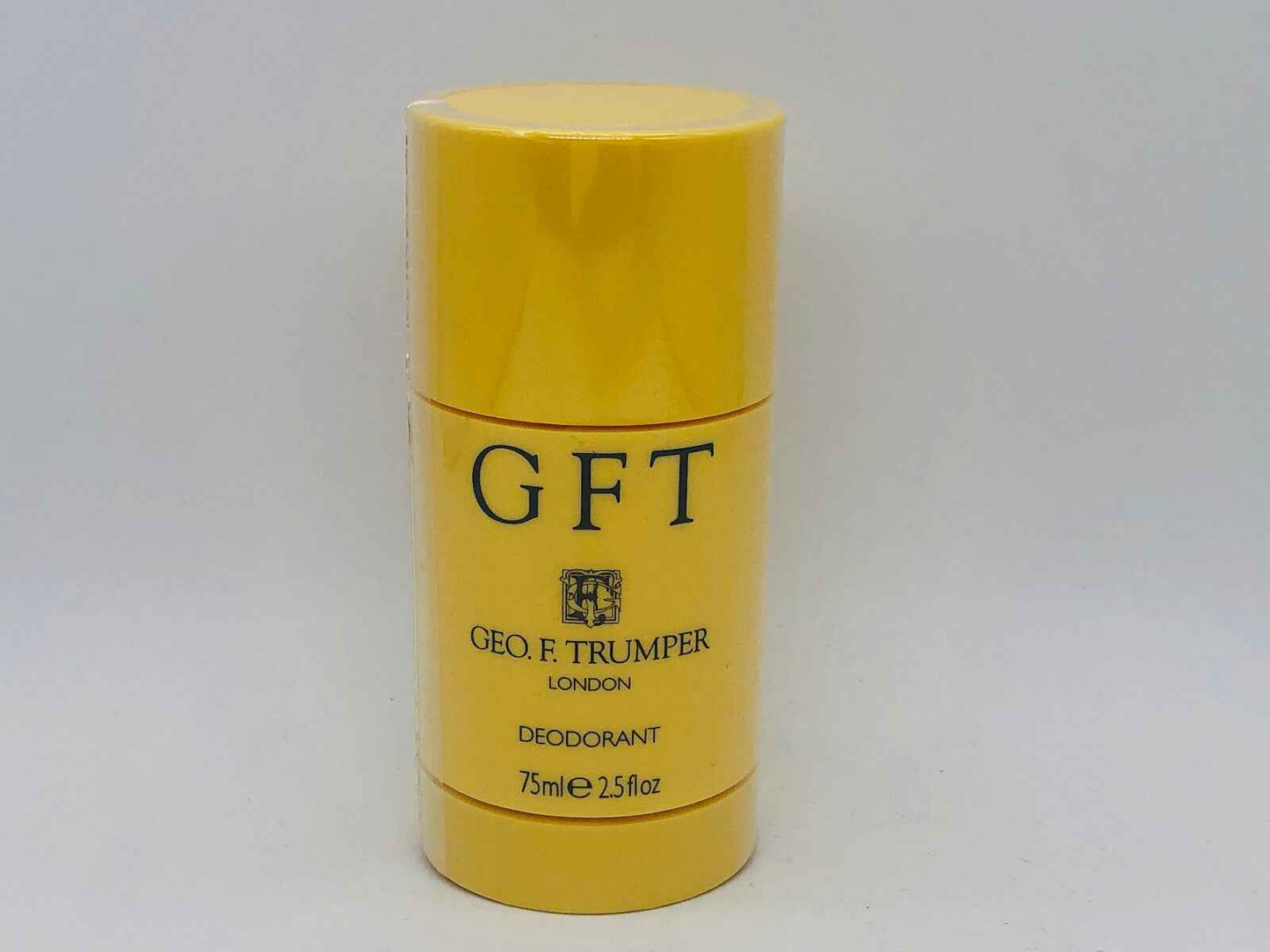 Deodorante Geo F Trumper Gft in confezione gialla da 75ml per freschezza duratura
