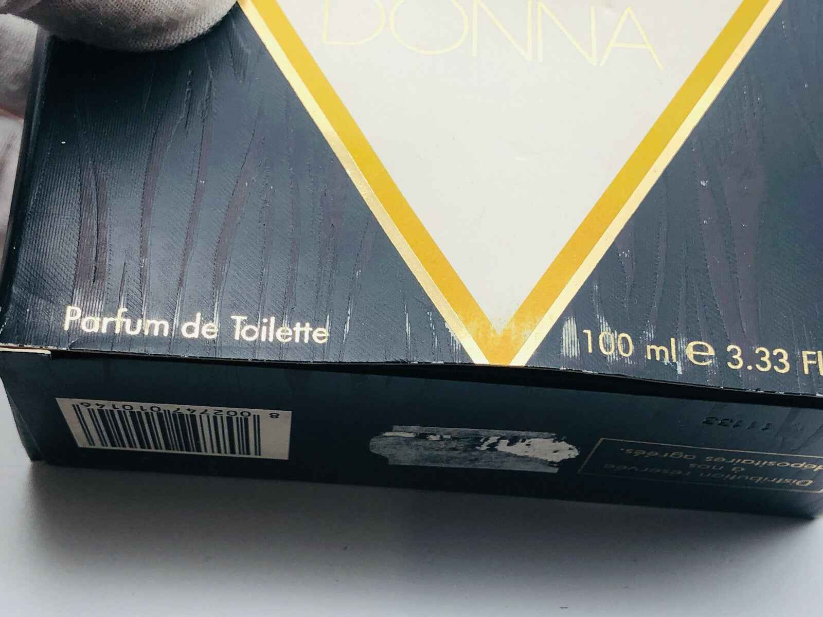 Scatola di profumo Gianmarco Venturi Donna Vintage da 100 ml con dettagli dorati