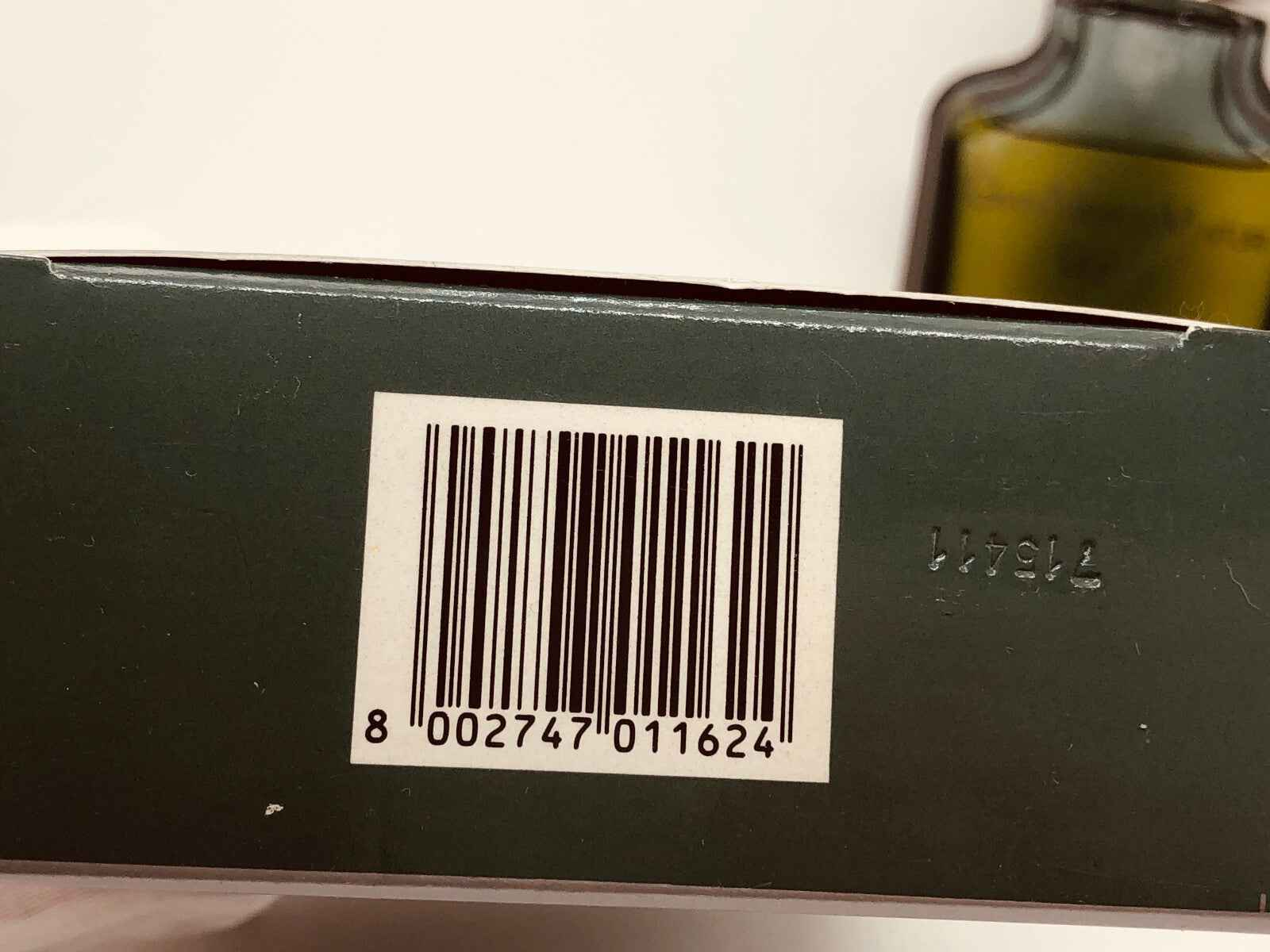 Scatola di Profumo GianMarco Venturi Uomo con codice a barre visibile sul retro