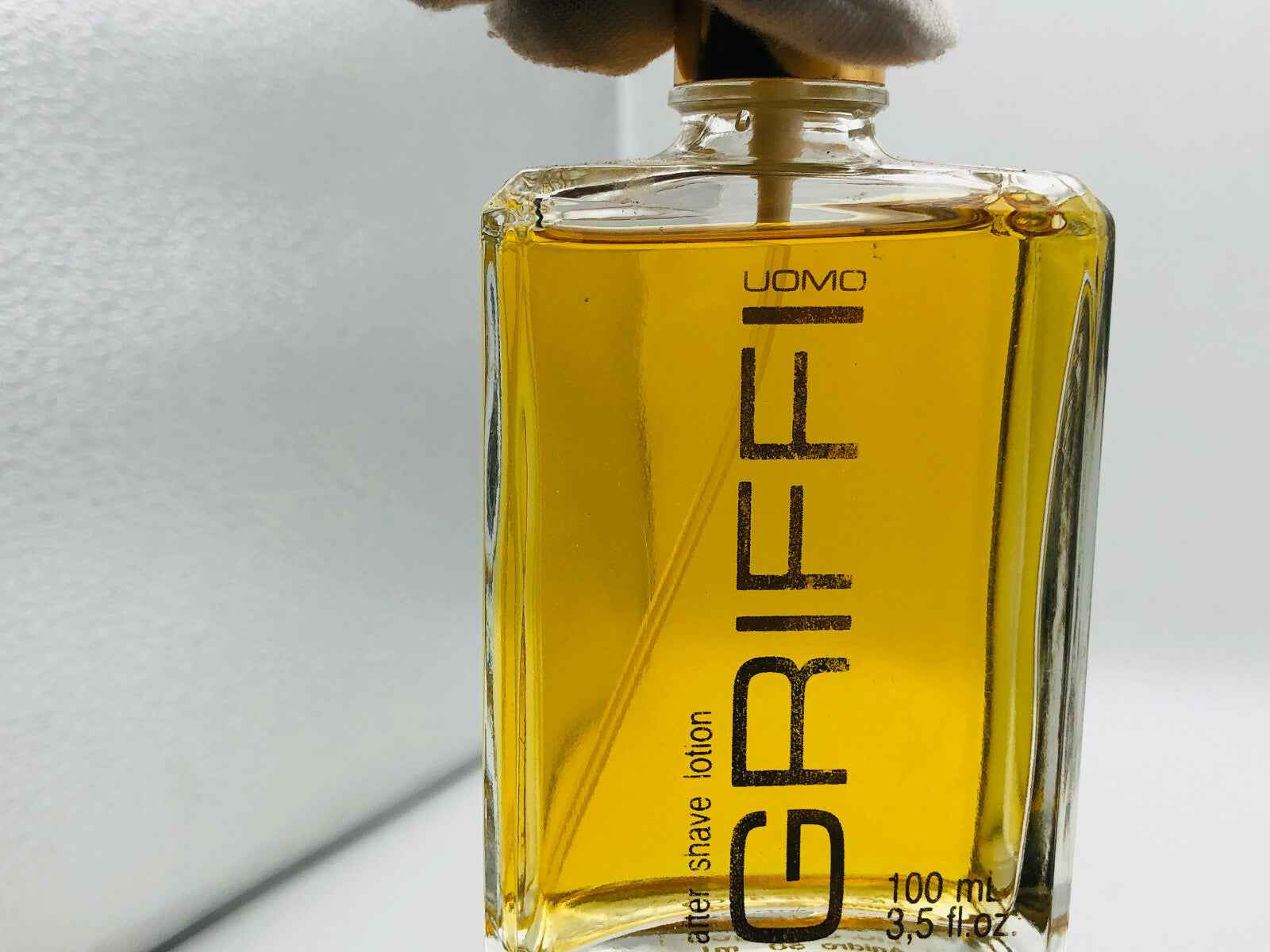 Flacone di lozione dopobarba GRIFFI Uomo Vintage da 100 ml con una fragranza classica e raffinata