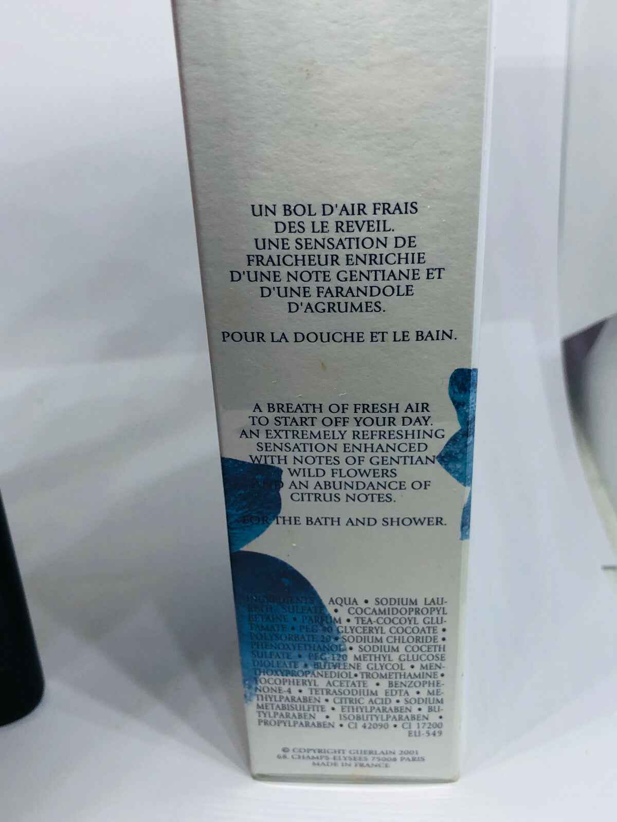 Guerlain Aqua Allegoria Gentiana confezione per doccia e bagno con note fresche di fiori e agrumi
