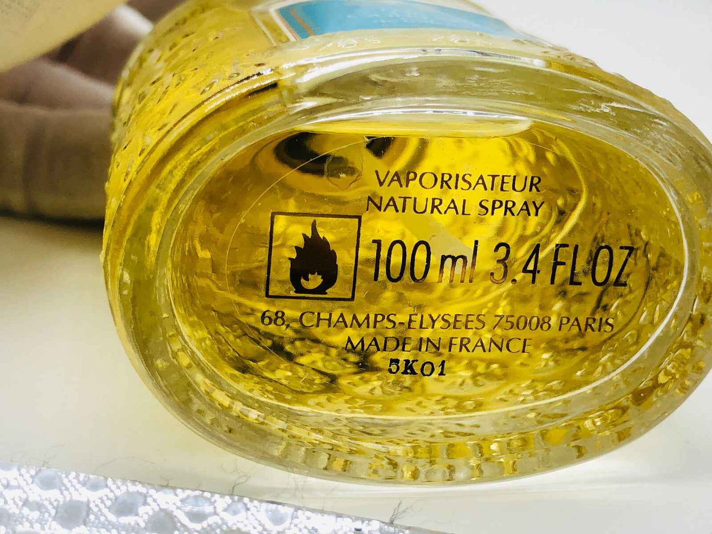Flacone di profumo Eau De Guerlain da 100 ml con vaporizzatore per un'ottima fragranza