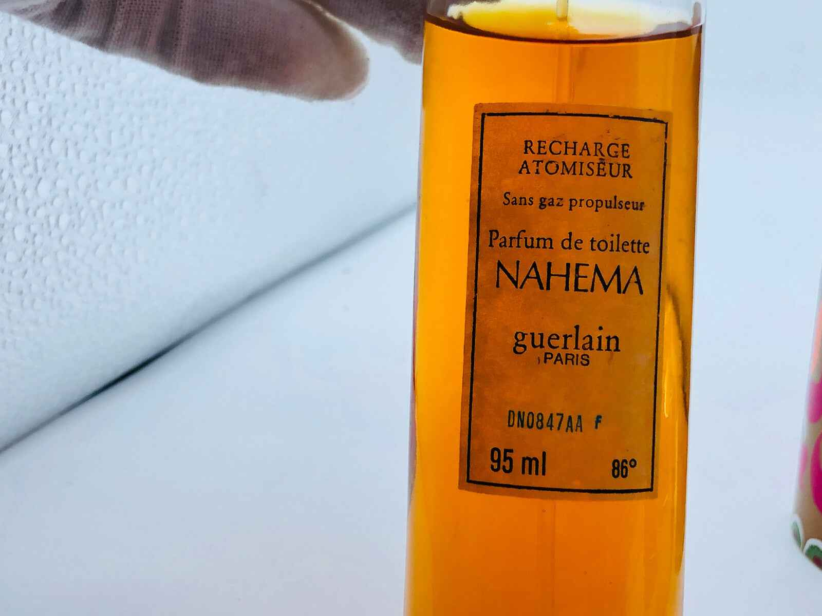 Ricarica atomizzatore di profumo Guerlain Nahema Vintage da 95 ml con design elegante
