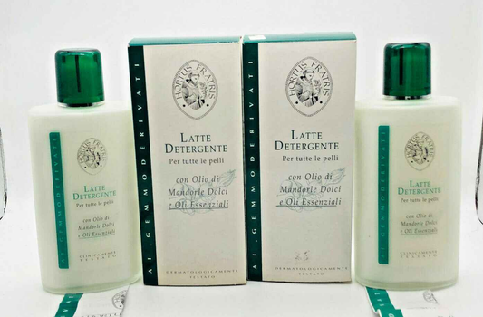 Hortus Fratris Latte Detergente con Olio di Mandorle Dolci e Oli Essenziali per la cura della pelle