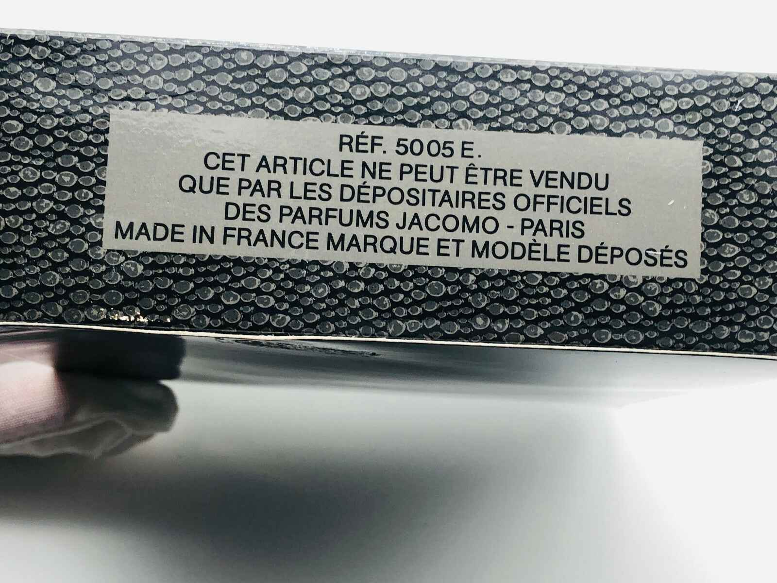 Jacomo Silences Vintage Parfum in a stylish box with official branding and French origin