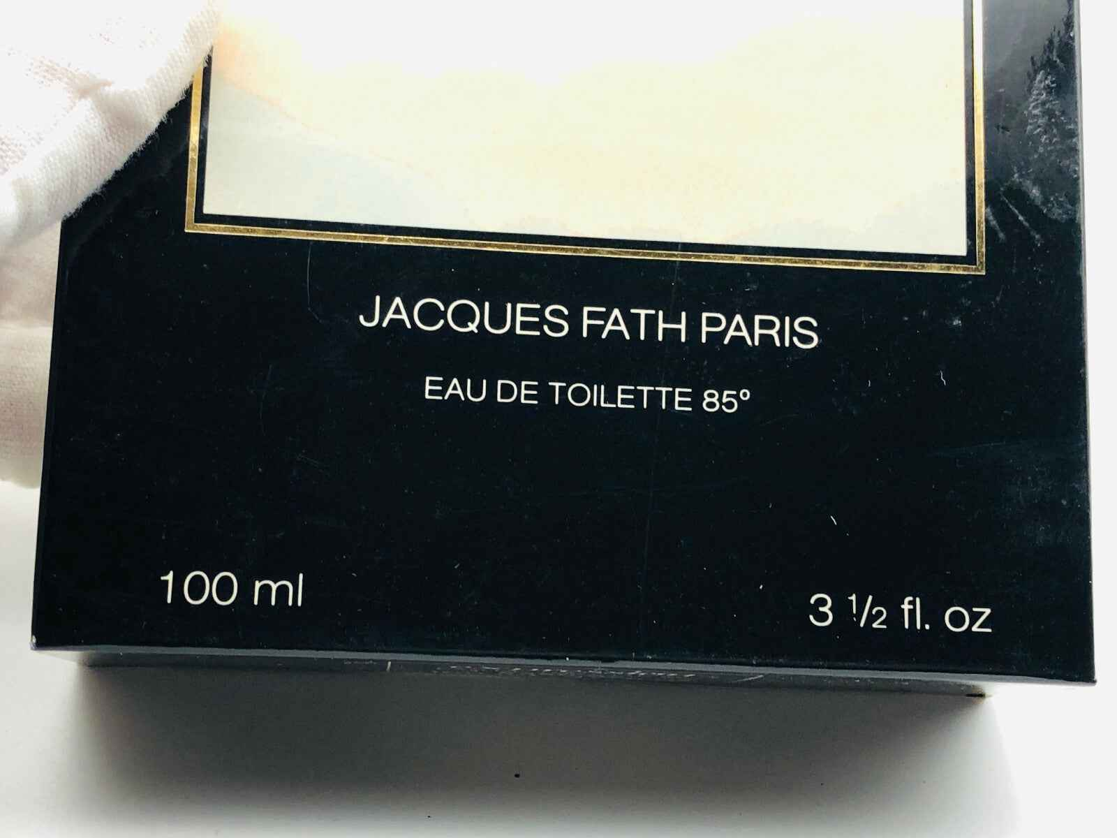 Confezione di profumo Fath Expression Vintage da 100 ml di Eau de Toilette con eleganza classica