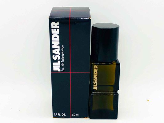 Profumo Jil Sander Men Pure in flacone da 50 ml con confezione elegante