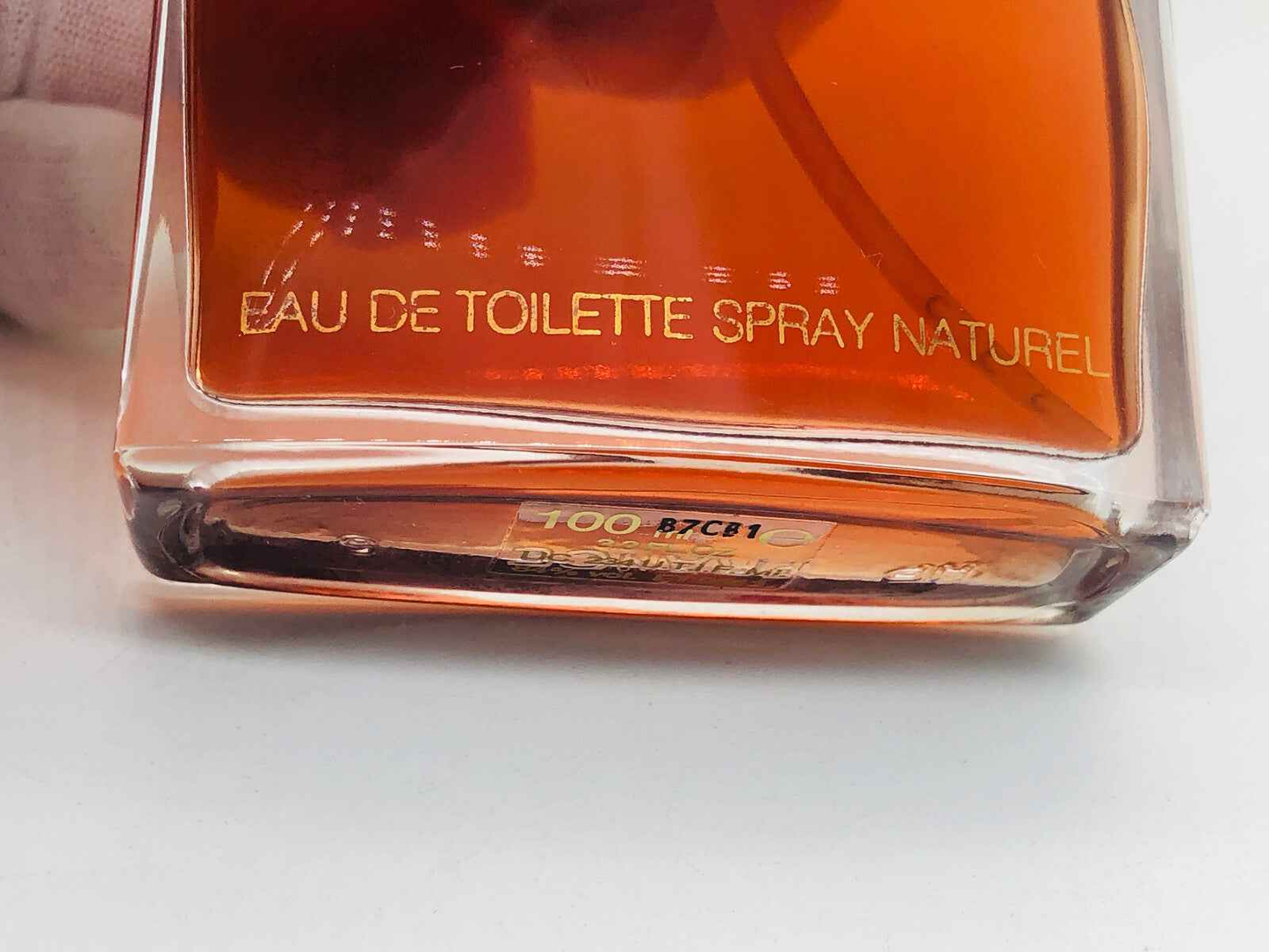 Flacone di profumo Karl Lagerfeld Donna Vintage con etichetta Eau de Toilette Spray Naturel
