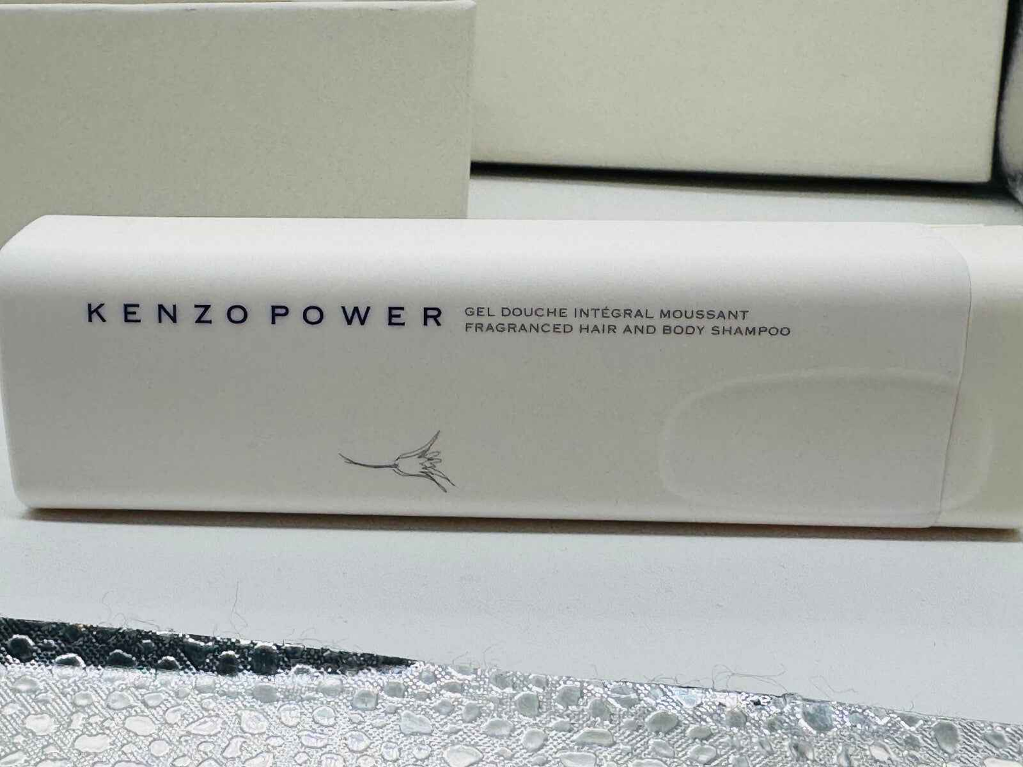 Gel doccia integrale KENZO POWER, shampoo per capelli e corpo con fragranza distintiva