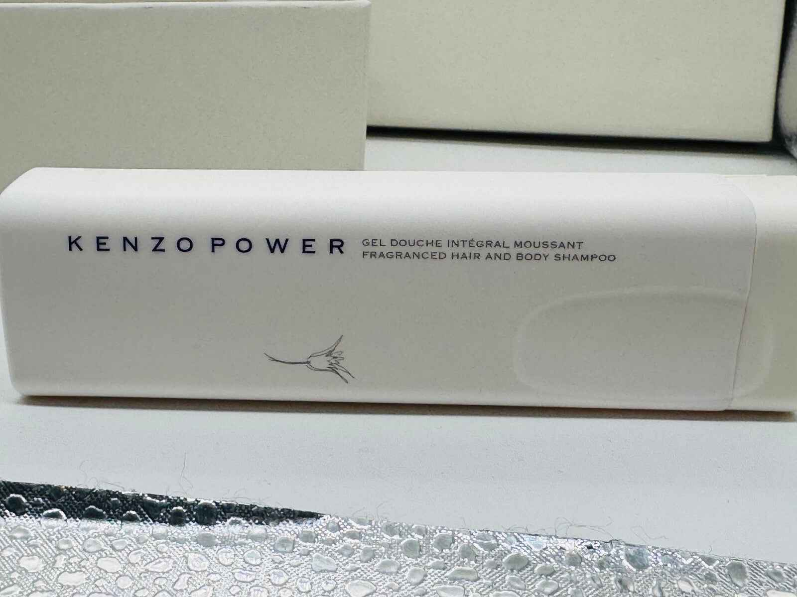 Gel doccia integrale KENZO POWER, shampoo per capelli e corpo con fragranza distintiva