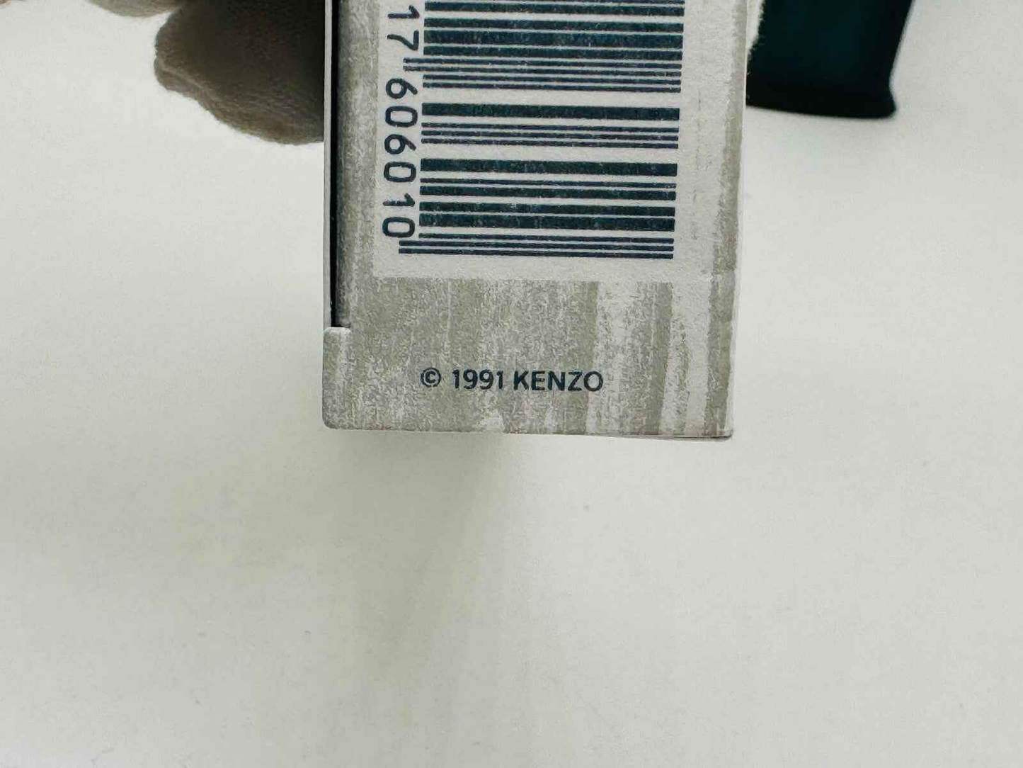 Scatola del Profumo Kenzo Pour Homme Vintage con logo Kenzo del 1991
