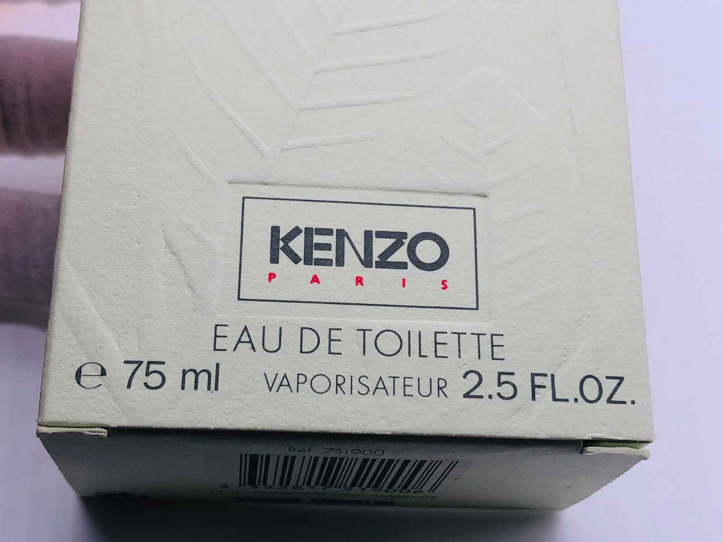 Scatola di KENZO Profumo Vintage Eau de Toilette da 75 ml con vaporizzatore