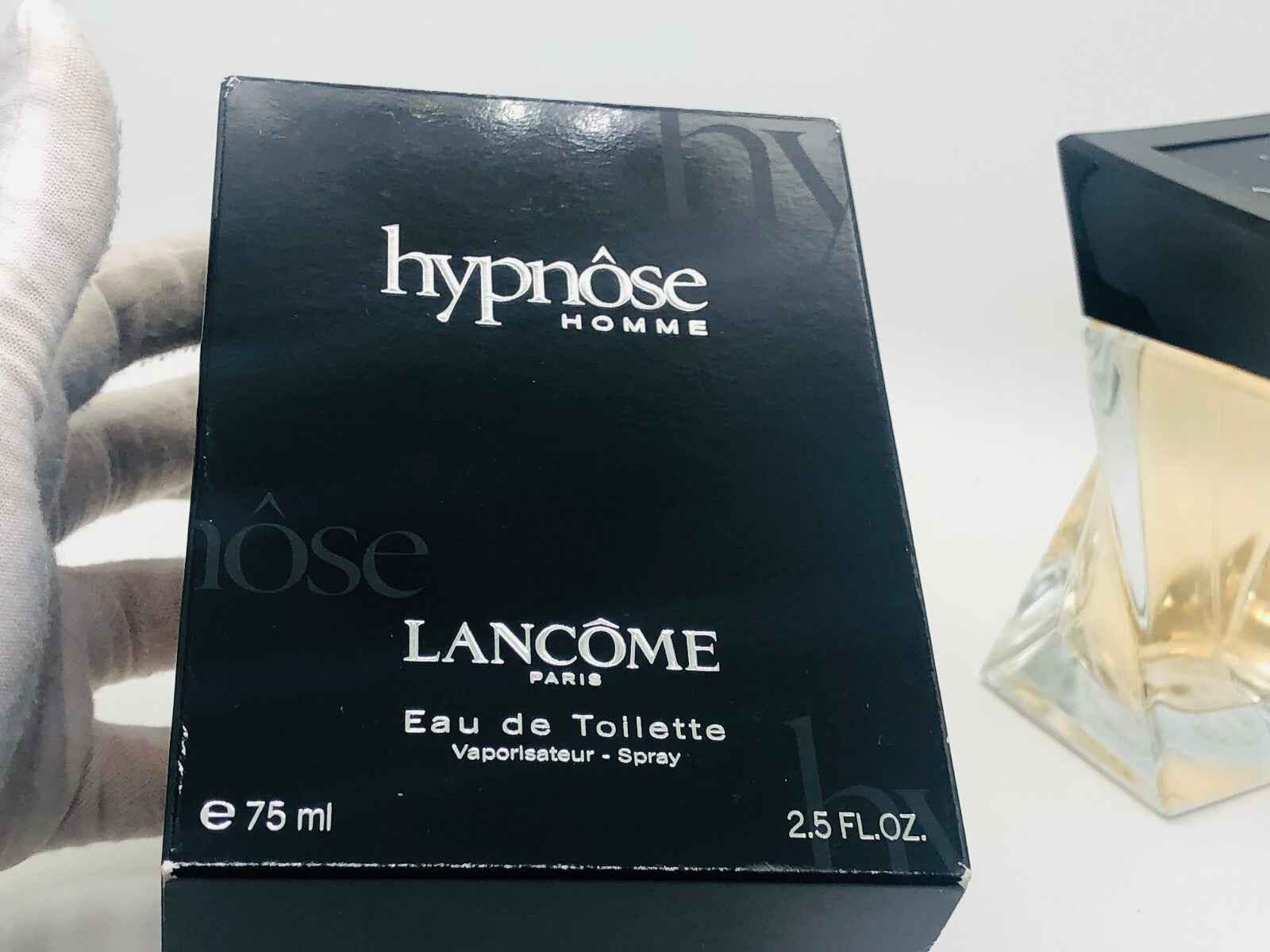 Scatola del profumo Hypnose Homme di Lancôme, Eau de Toilette da 75 ml