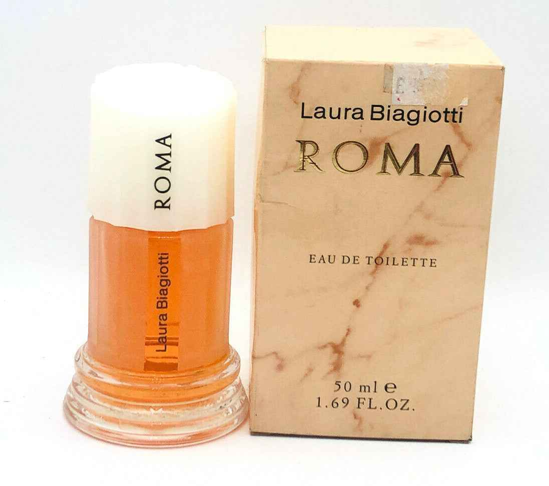 Profumo Laura Biagiotti Roma Vintage in confezione da 50 ml, elegante e sofisticato per ogni occasione