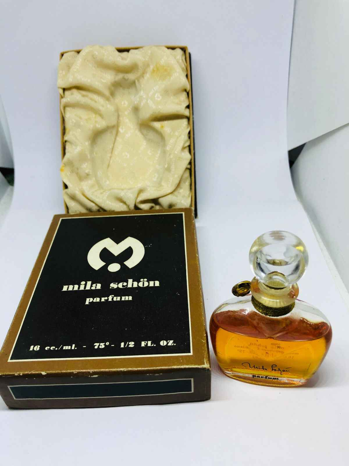 profumo vintage MILA SCHON original PARFUM EXTRAIT PURO donna 16 ml ESTRATTO