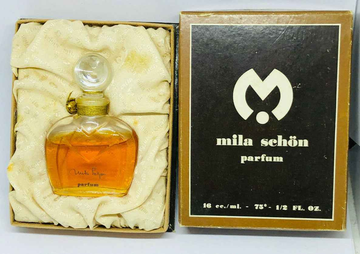 profumo vintage MILA SCHON original PARFUM EXTRAIT PURO donna 16 ml ESTRATTO