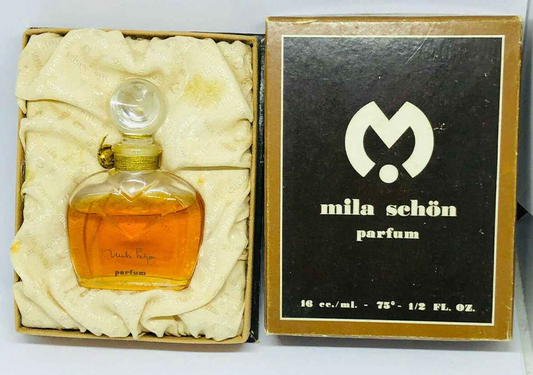 profumo vintage MILA SCHON original PARFUM EXTRAIT PURO donna 16 ml ESTRATTO