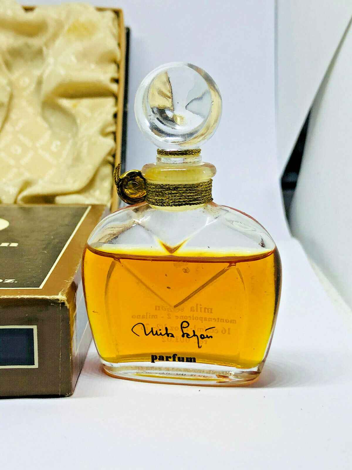 profumo vintage MILA SCHON original PARFUM EXTRAIT PURO donna 16 ml ESTRATTO