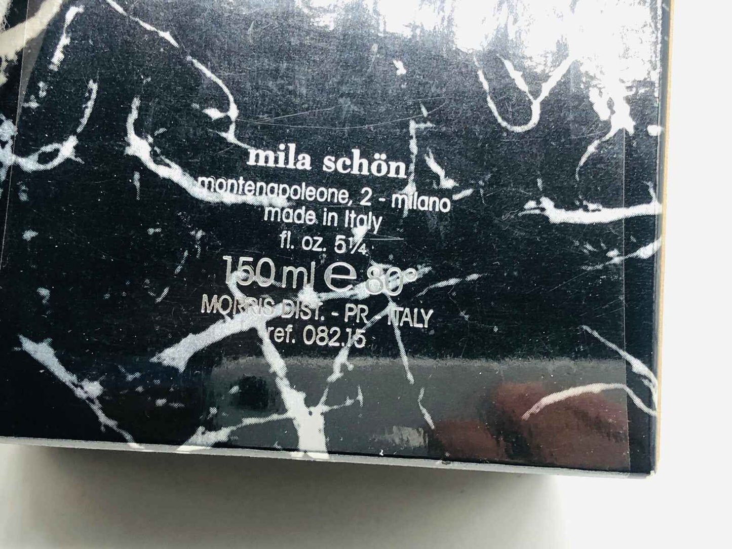 Scatola di profumo Mila Schon Uomo Vintage in design elegante, made in Italy, contenuto 150 ml