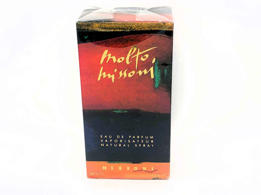 Scatola di profumo Molto Missoni Vintage, Eau de Parfum da 100ml in packaging elegante