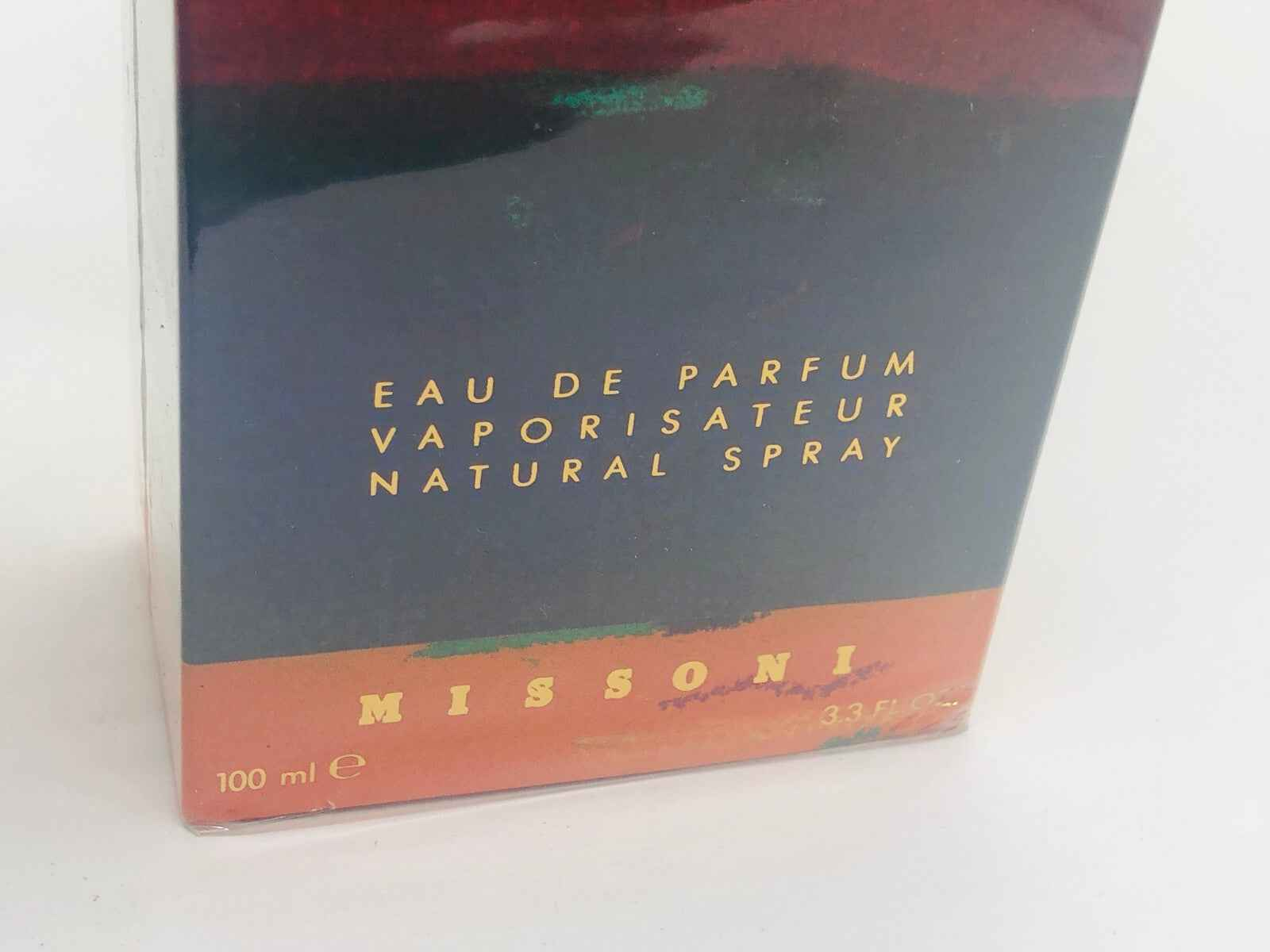 Profumo Molto Missoni Vintage in confezione elegante da 100 ml con spray naturale