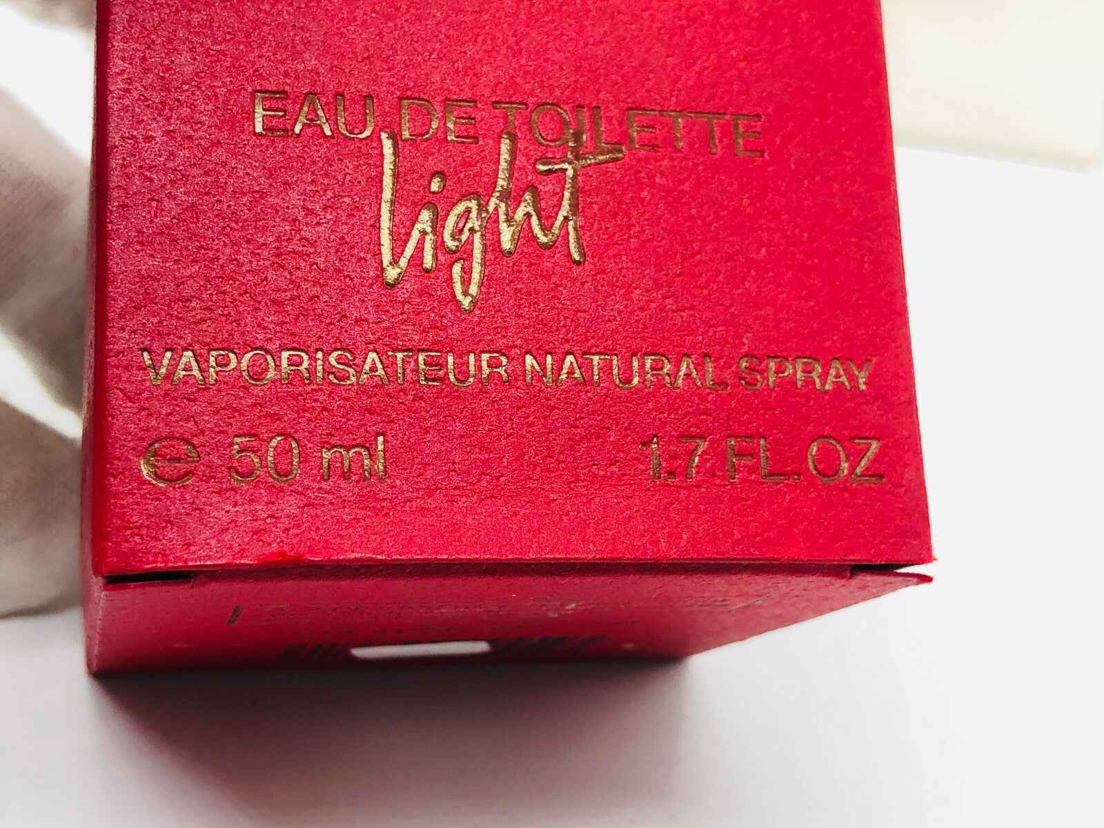 Scatola di profumo vintage MONTANA Eau de Toilette Light da 50 ml con spray vaporizzatore