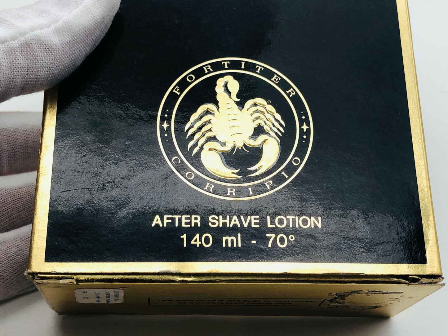 Lozione dopobarba Fortiter CorriPIO da 140 ml di Morris Uomo Vintage con design elegante