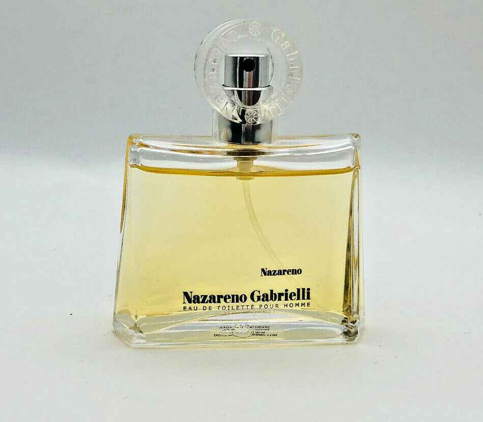 Profumo Nazareno Gabrielli Pour Homme Vintage in flacone elegante con tappo trasparente