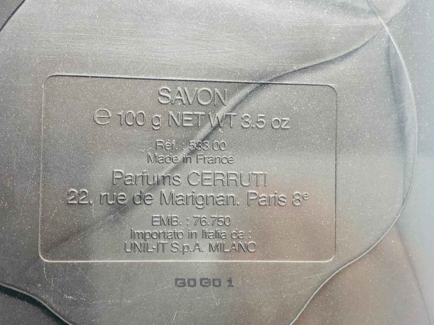 Sapone Nino Cerruti Uomo Vintage in confezione da 100 g, proveniente dalla Francia