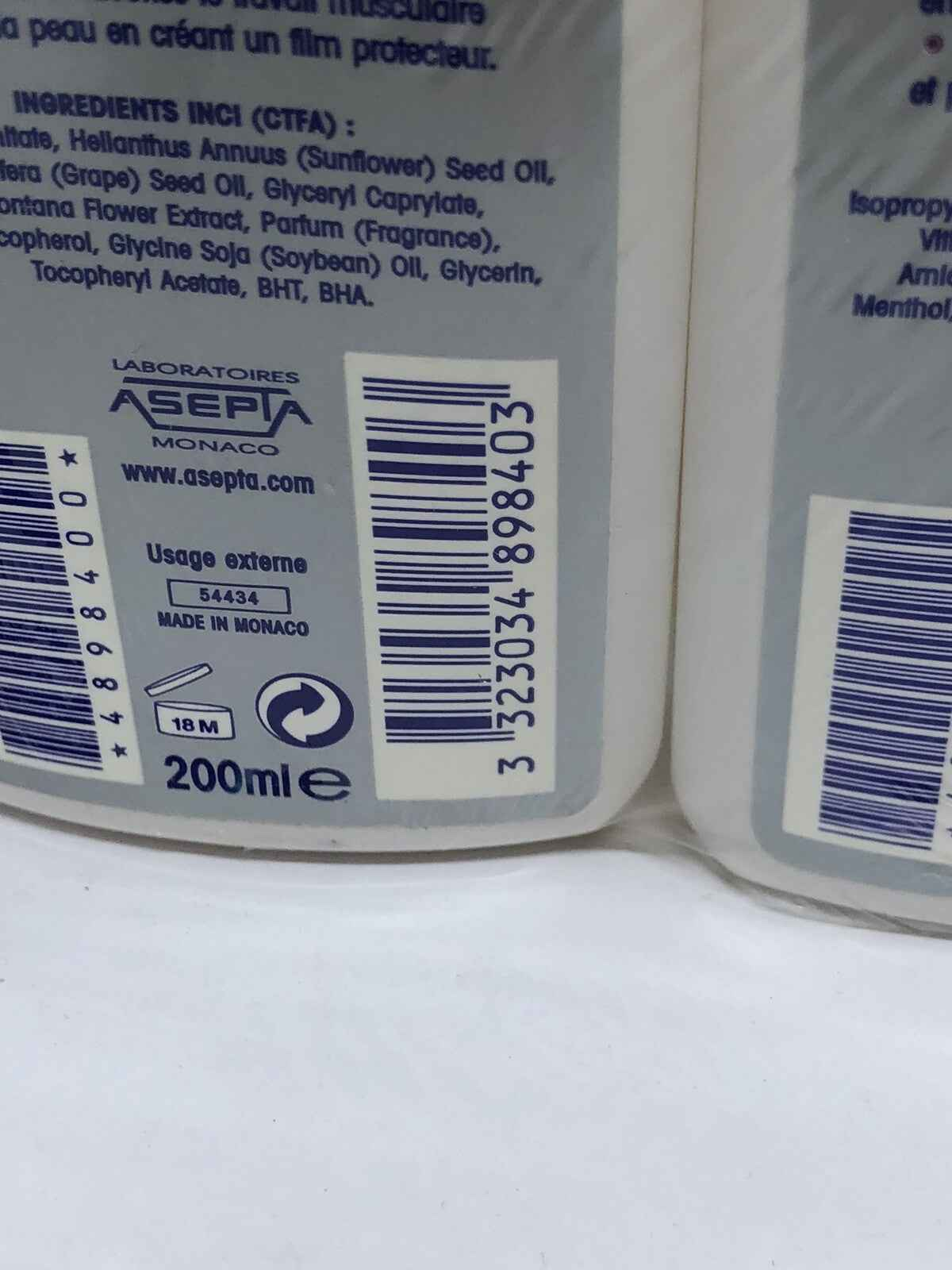 Flacone di Olio Arnica Akileine Kimas da 200ml con ingredienti naturali per la pelle