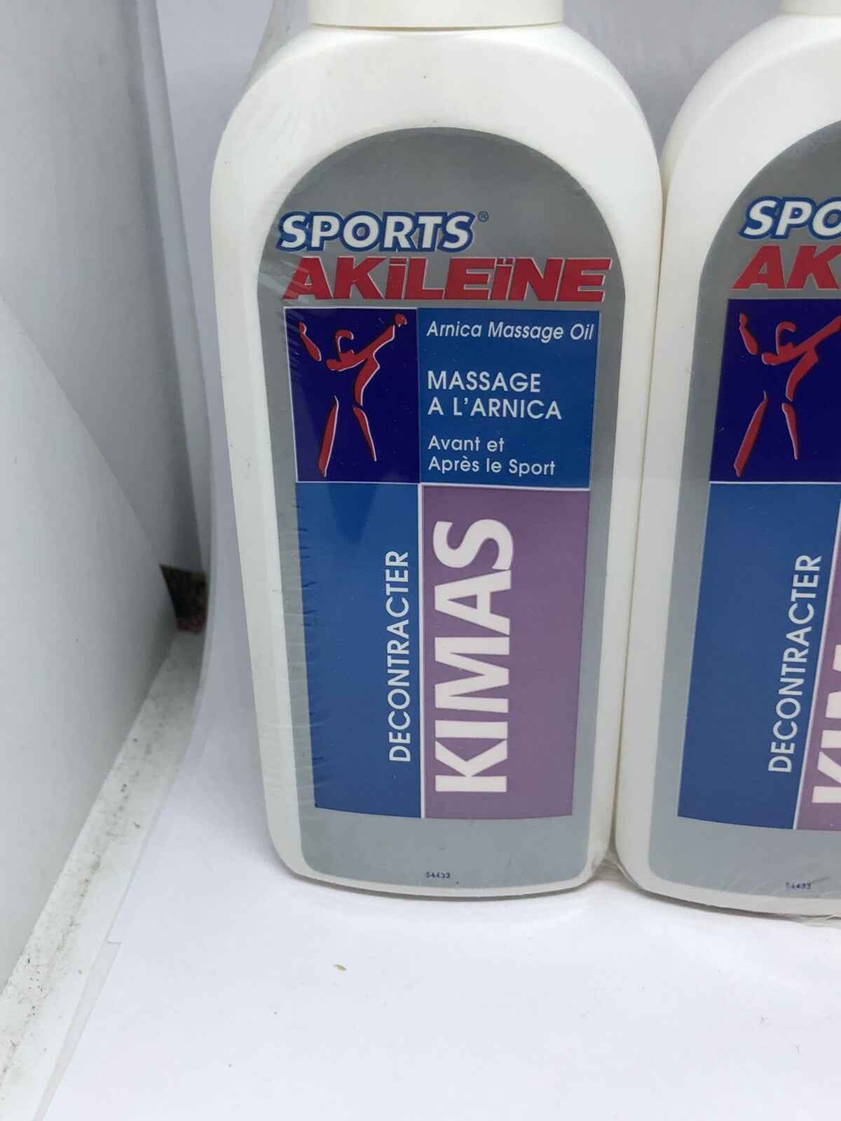 Olio Arnica Akileine Kimas per massaggi decontratturanti prima e dopo lo sport